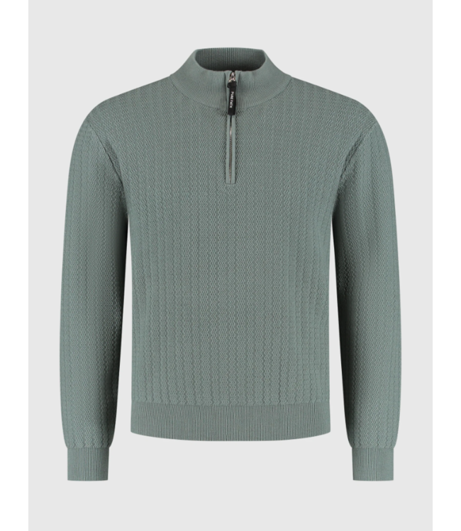 Pure Path Halfzip 25030802 Army Green