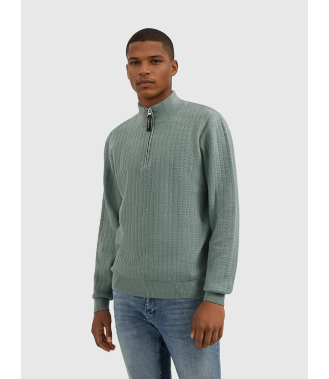 Pure Path Halfzip 25030802 Army Green