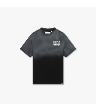 Croyez Croyez Sprayed Atelier T-Shirt - Black