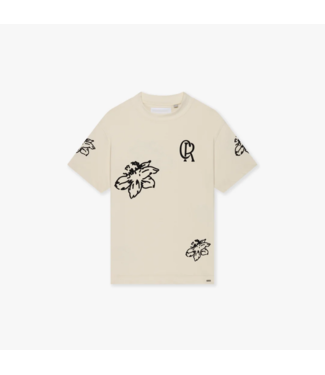 Croyez Croyez Flower T-Shirt - Off White