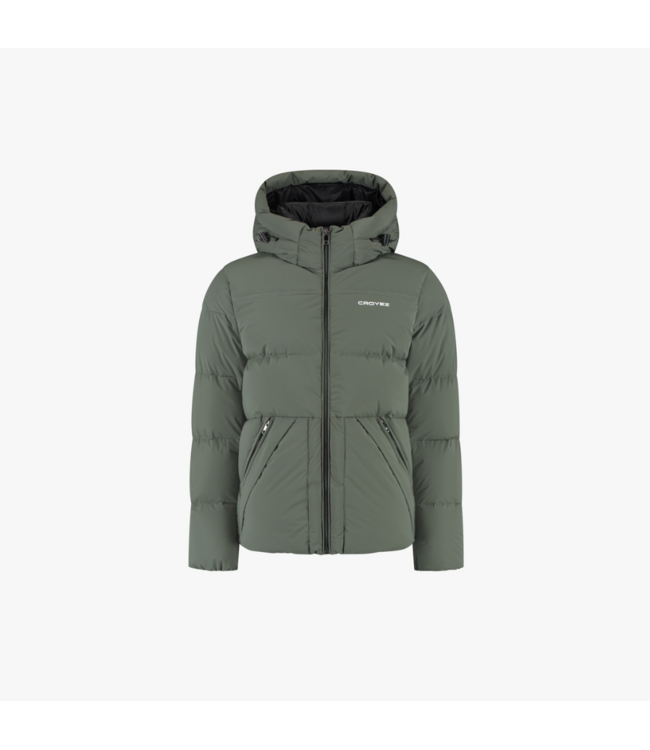 Croyez Croyez CR2-FW25-01 Down Puffer Jacket -Dark Green