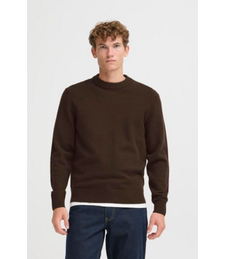 Casual Friday Casual Friday Crew Neck Knit - Brown