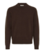 Casual Friday Casual Friday Crew Neck Knit - Brown