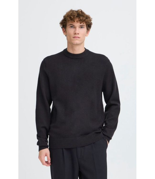 Casual Friday Casual Friday Crew Neck -Black