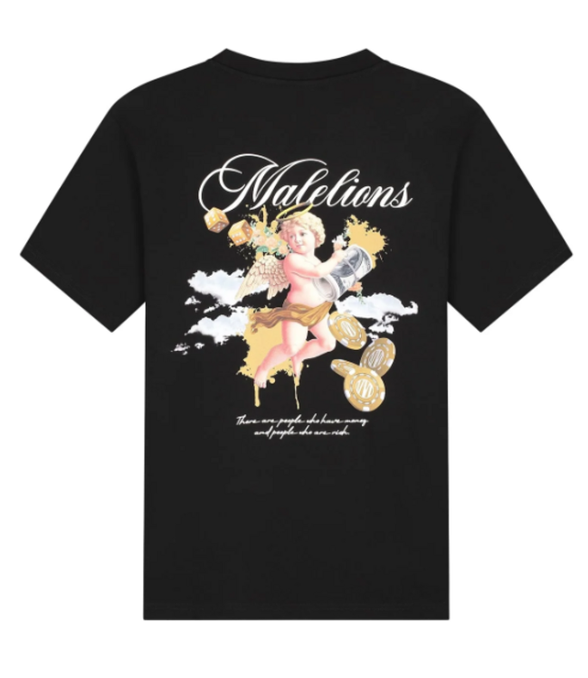 Malelions Malelions Men Angel T-shirt -Black