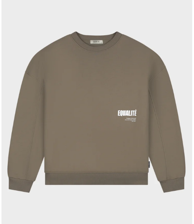 Equalité Equalite Elia Oversized Sweater Taupe