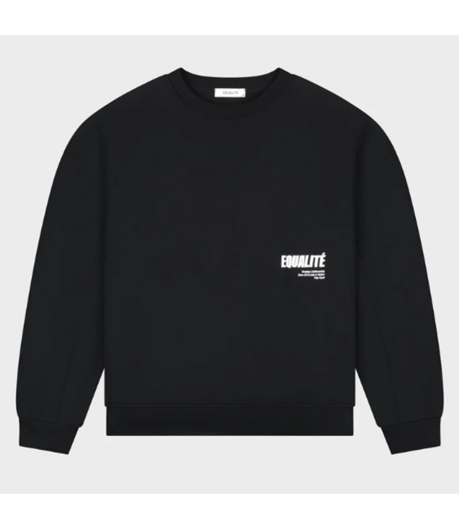 Equalité Equalite Elia Oversized Sweater Black