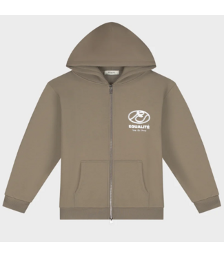 Equalité Equalite Arid Oversized Full Zip Taupe