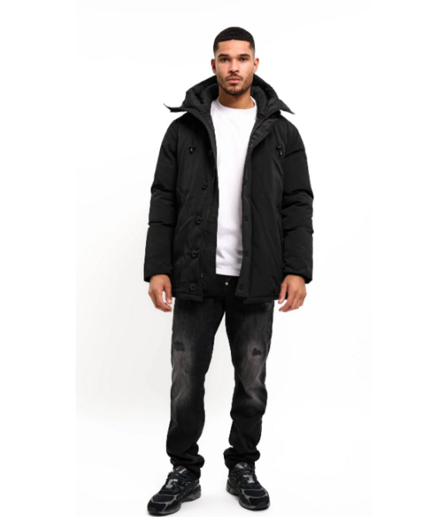 Malelions Malelions Men Brad Parka Jacket -Black