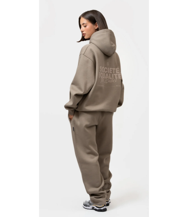 Equalité Societe 2.0 EQ.25.10.3.3.621 Tracksuit - Taupe & Taupe