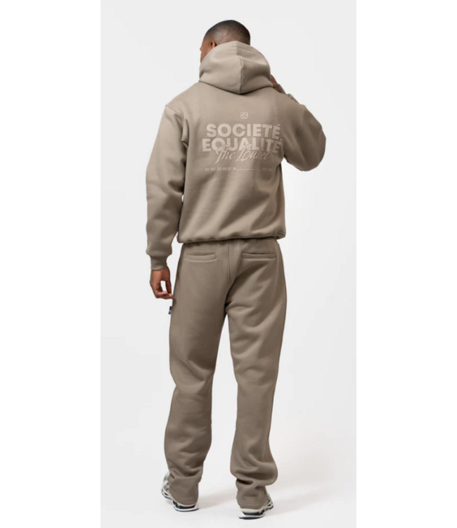 Equalité Societe 2.0 EQ.25.10.3.3.621 Tracksuit - Taupe & Taupe