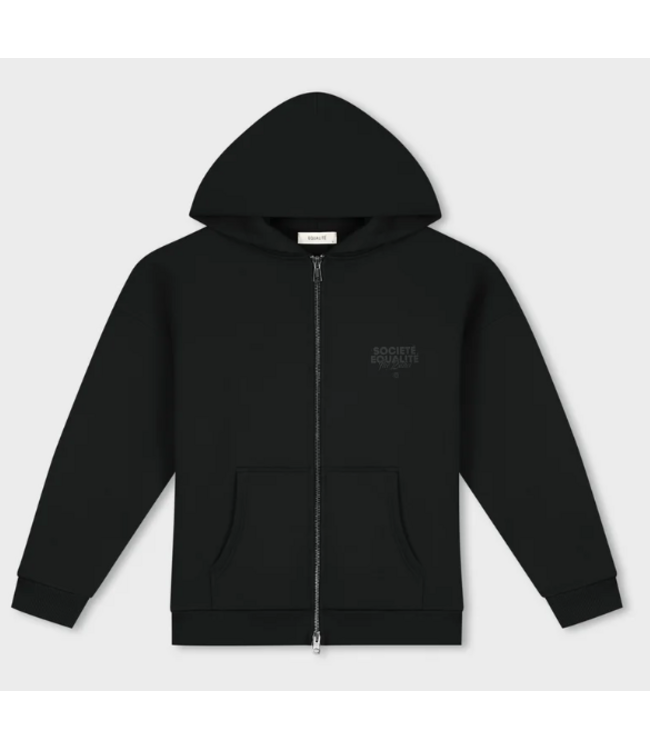 Equalité Societe 2.0 EQ.26.10.3.4.212 Full Zip Hoodie - Black