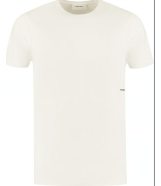 Pure Path Sideline Wordmark T-shirt - Off White