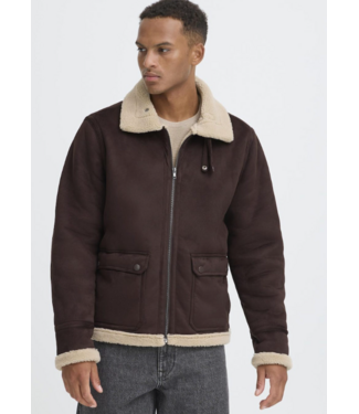 Blend Blend Teddy Jacket -Brown 20720492