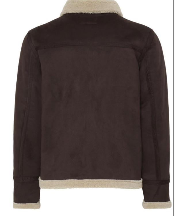 Blend Blend Teddy Jacket -Brown 20720492