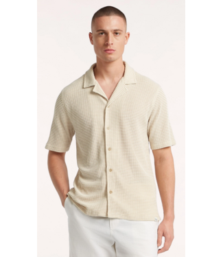 Circle of trust Circle Of Trust Evan SS Shirt - Sand Stone