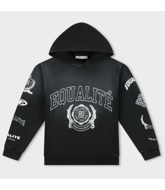 Equalité Equalite College Oversized Hoodie - Black Wash
