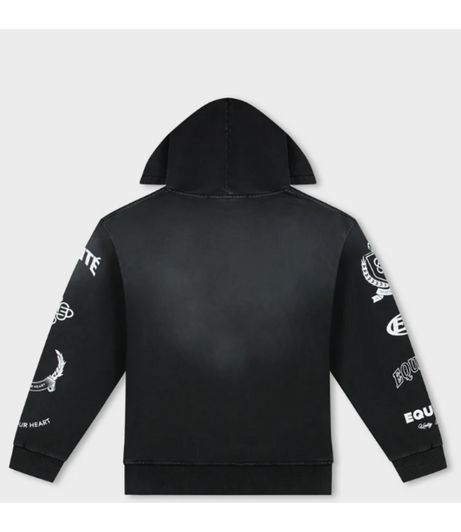 Equalité Equalite College Oversized Hoodie - Black Wash