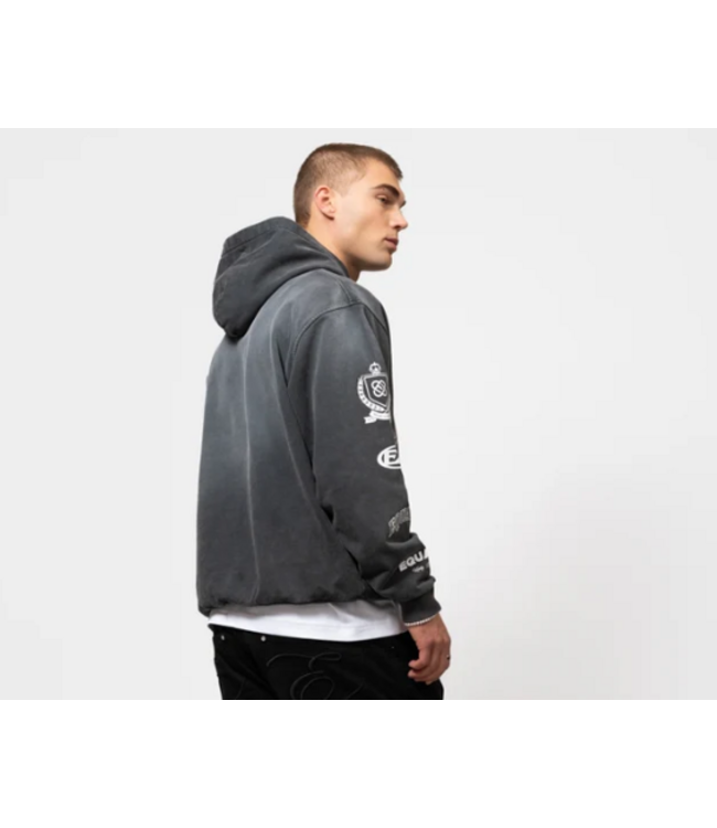 Equalité Equalite College Oversized Hoodie - Black Wash