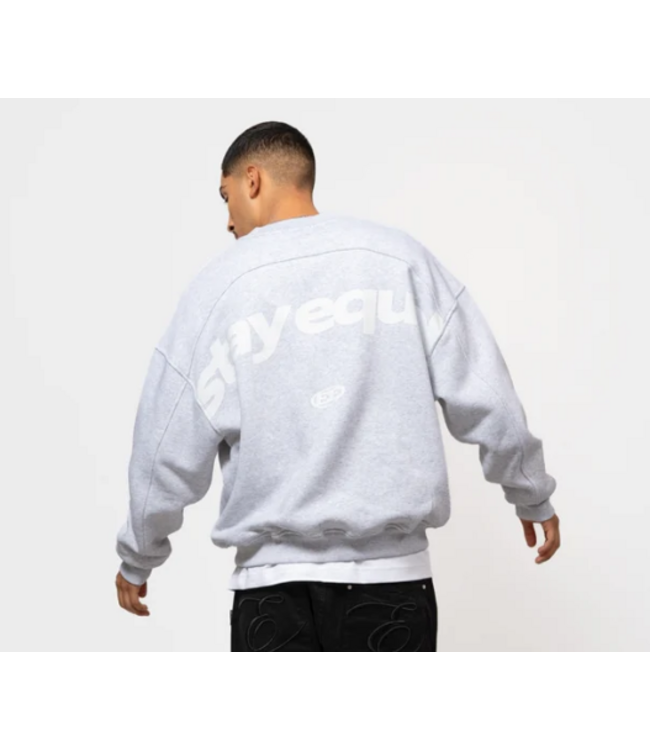 Equalité Equalite Stay Equal Oversized Sweater - Melange Grey