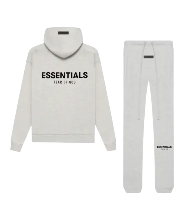 Essentials Fear of God - Light Oatmea Hoodie