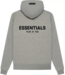 Essentials Fear Of God - Heather Grey Hoodie