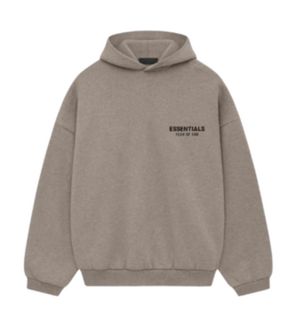 Essentials Fear Of God - Dark Oatmea Hoodie
