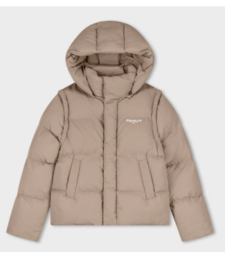 Equalité Equalite Societe Puffer Jacket - Taupe
