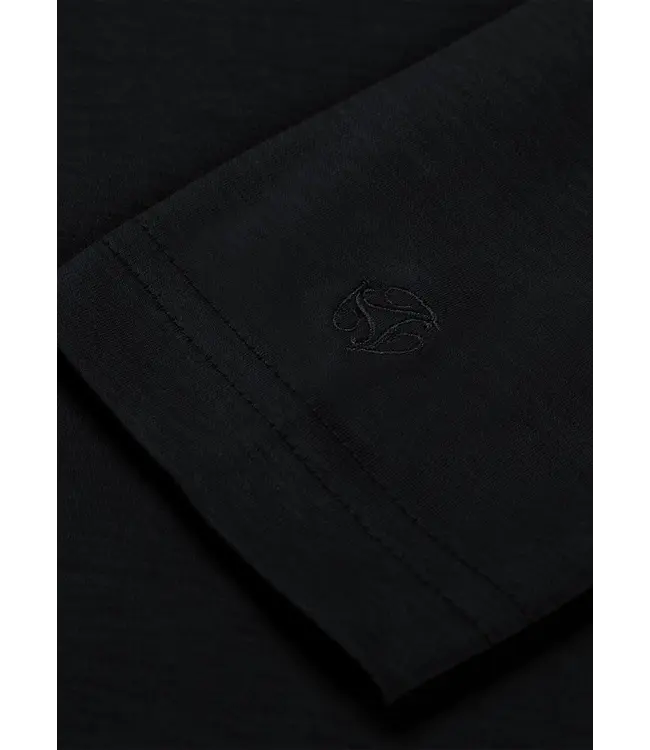 Tria D'oro Tria D'oro Polo Longsleeve - Black