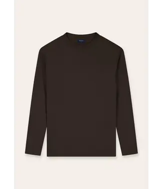 Tria D'oro Tria D'oro Longsleeve T-shirt - Brown