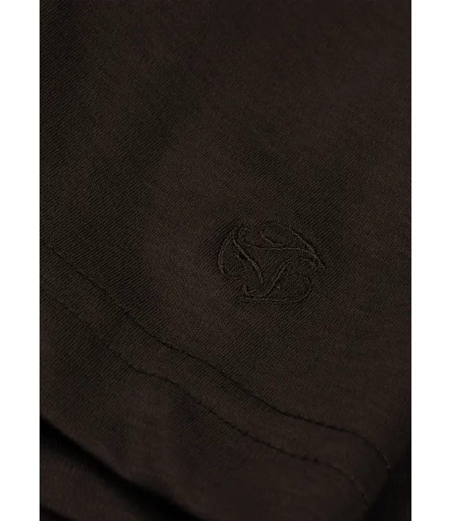 Tria D'oro Tria D'oro M-SS25-LFT  -Shirt - Brown