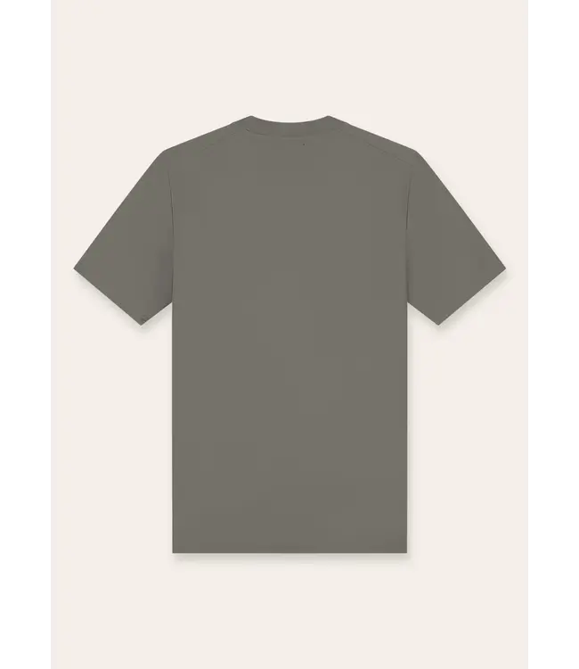 Tria D'oro Tria D'oro M-SS25-LFT Slim Fit -Shirt - Taupe