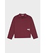 Equalité Equalite Elia Longsleeve Polo - Burgundy & White