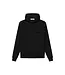 Essentials Fear Of God - Black on Black Hoodie