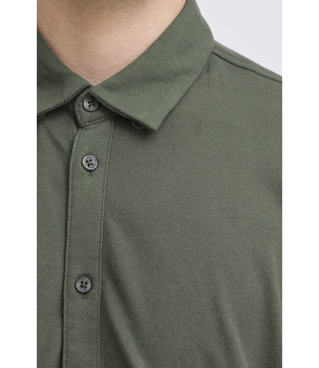 Casual Friday CF pique polo shirt 20505444 Groen