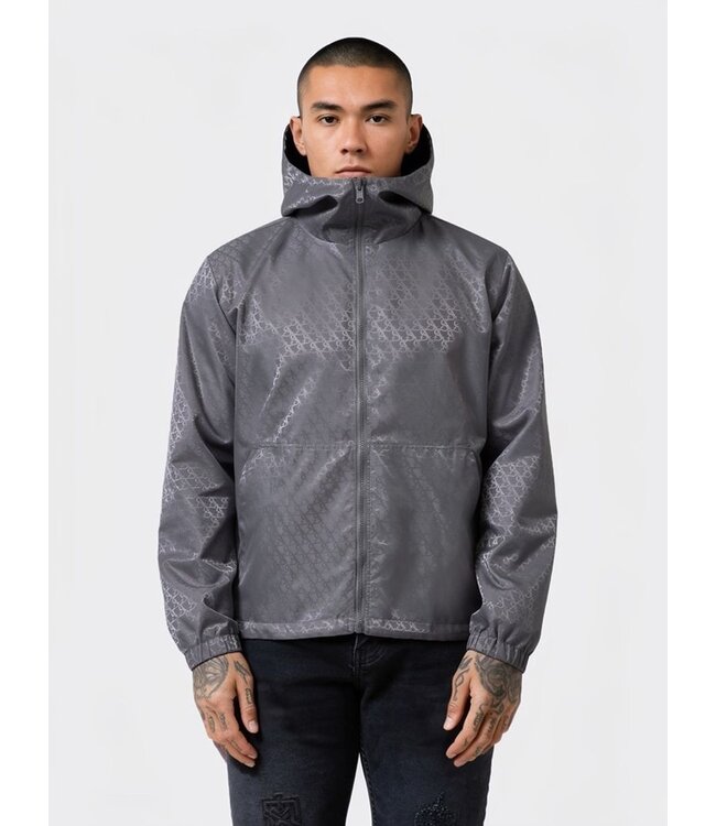 XPLCT Xplct Studio's Reverse Windbreaker - Light Grey