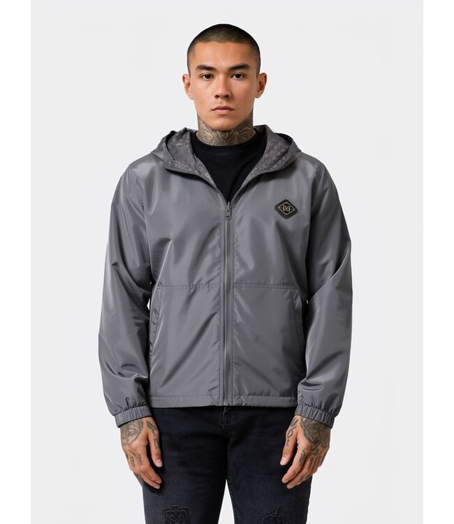 XPLCT Xplct Studio's Reverse Windbreaker - Light Grey