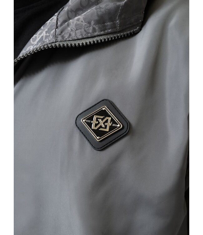 XPLCT Xplct Studio's Reverse Windbreaker - Light Grey