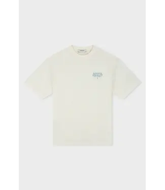 Equalité Equalite Societé 2.0 Oversized Tee -  Off White & Light Blue
