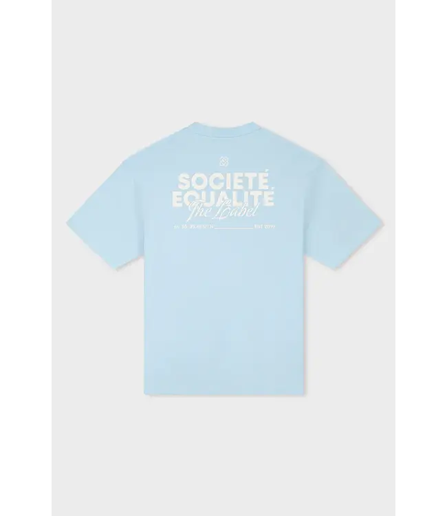 Equalité Equalite Societé 2.0 Oversized Tee - Light Blue