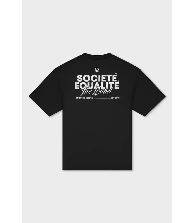 Equalité Equalite Societé 2.0 Oversized Tee - Black