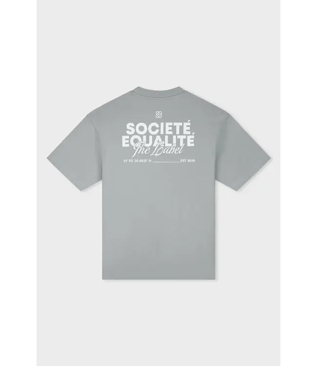 Equalité Equalite Societé Oversized Tee - Grey