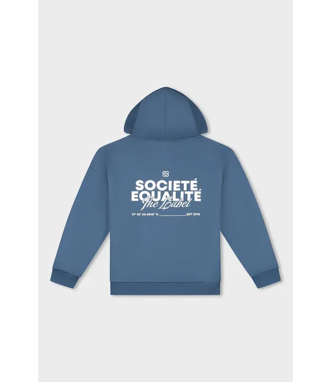 Equalité Equalite Societé 2.0 Full Zip Hoodie - Navy