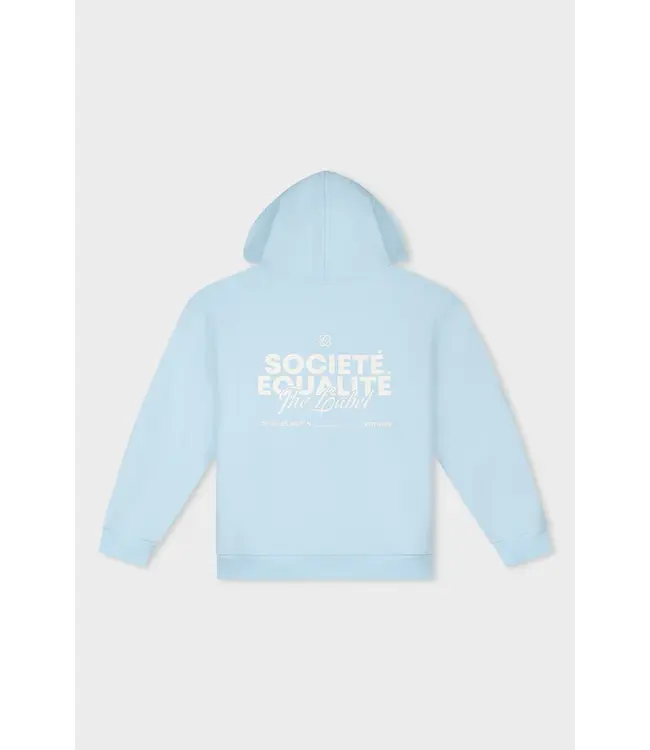 Equalité Equalite Societé 2.0 Full Zip Hoodie - Light Blue