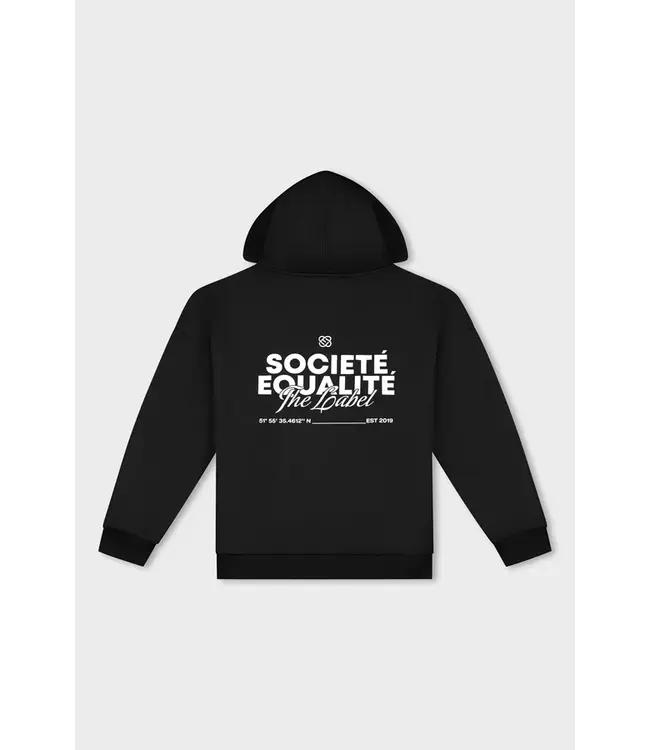 Equalité Equalite Societé 2.0 Full Zip Hoodie - Black