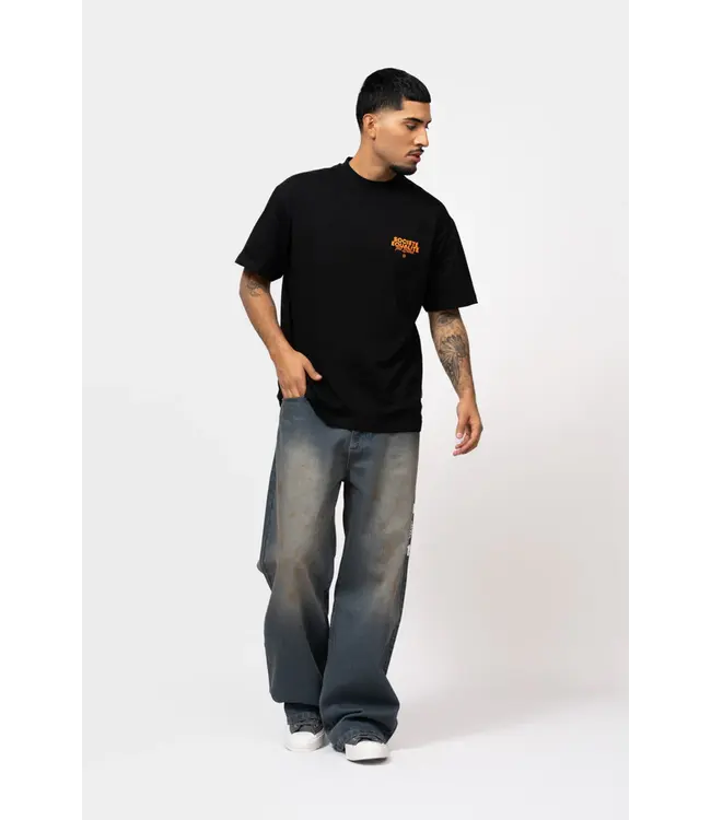 Equalité Societié EQ.26.5.6.7.200  2.0 Oversized Tee - Black
