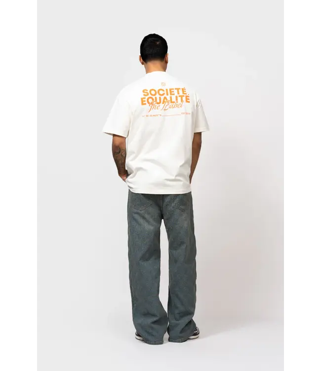 Equalité Societié 2.0 Oversized Tee - Off / White