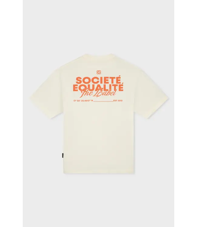 Equalité Societié 2.0 Oversized Tee - Off / White