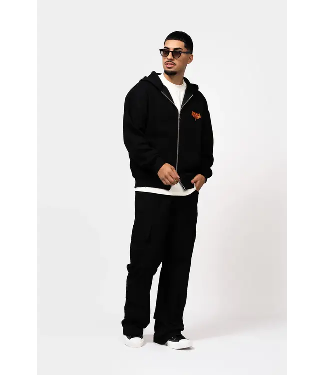 Equalité Societé 2.0 Full Zip Hoodie - Black