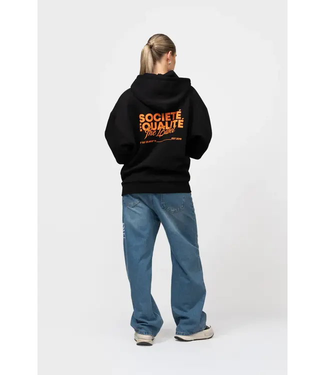 Equalité Societé 2.0 Full Zip Hoodie - Black
